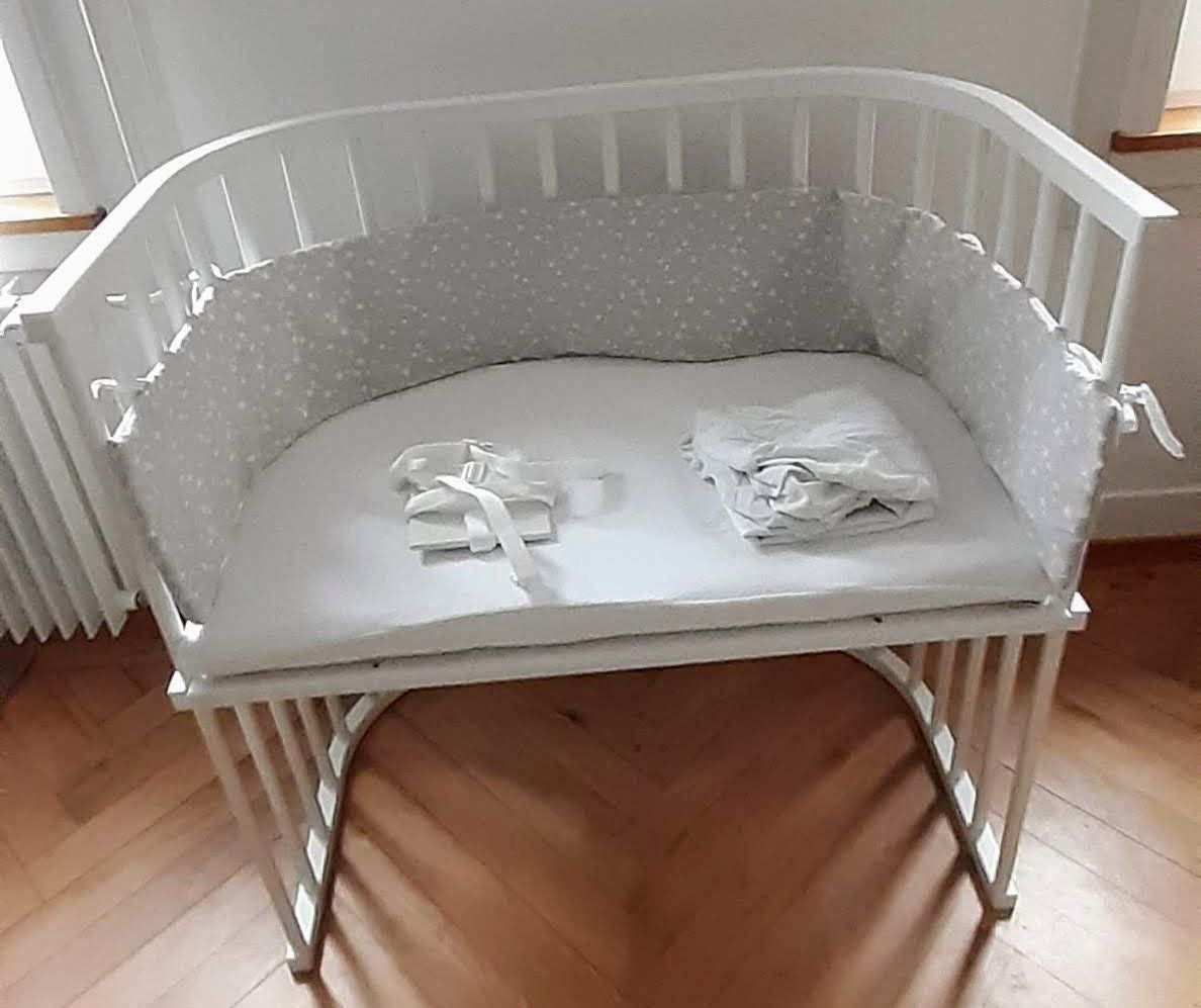 Babybay Letti: Babybay Boxspring weiss komplett – Nuovo (secondo la descrizione) da Bern venduto da Hope10