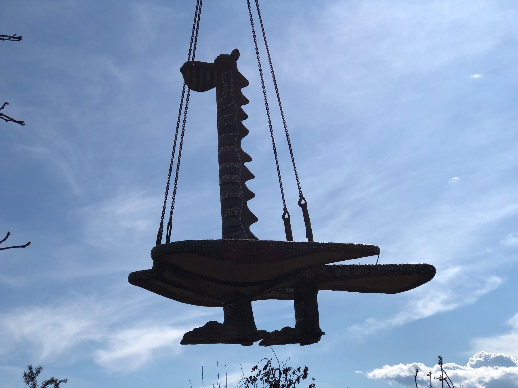 Sculture & Statue: BRUNO WEBER, Dietikon - PARADIESVOGEL - transportbereit – Usato da Lufingen venduto da Rac0