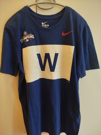 Chicago Cubs Nike Royal 2016 World Series Champions taille M