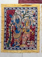 Kalamkari dipinti a mano su cotone