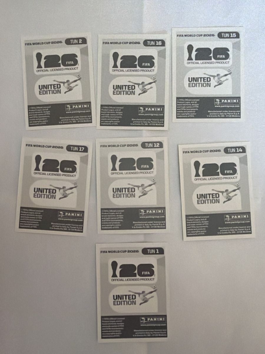Panini Carte collezionabili: Panini 2026 lot de carte TUN – Nuovo (secondo la descrizione) da Pensier venduto da swerrmich 1