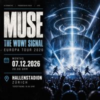 1–6x MUSE STEHPLATZ TICKETS HALLENSTADION ZÜRICH 07.12.2026