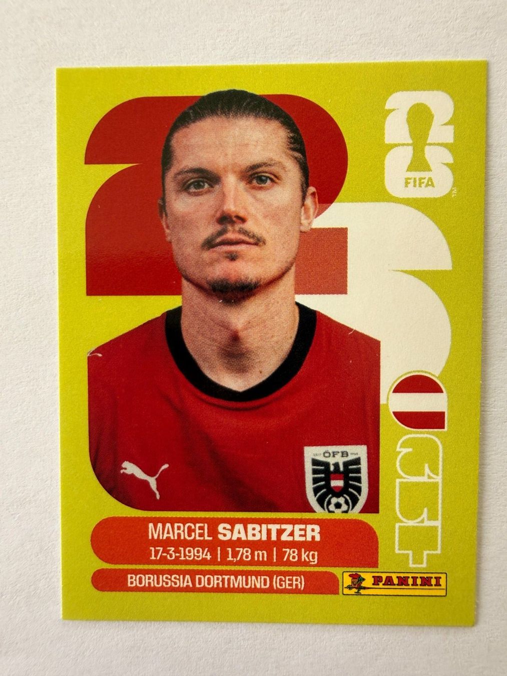 Panini Carte collezionabili: Panini-Sticker AUT11 - Sabitzer – Nuovo (secondo la descrizione) da Alpnach Dorf venduto da Chelsea2