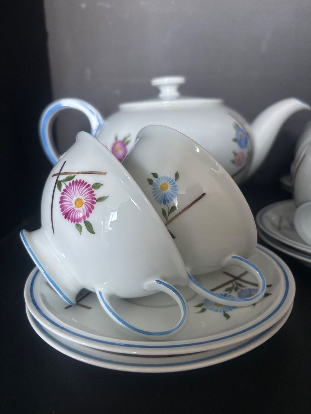 Rosenthal Geschirrsets: Rosenthal Teeservice WINIFRED 1938er,signiert – Gebraucht aus Bettwiesen von Raisa1973 2