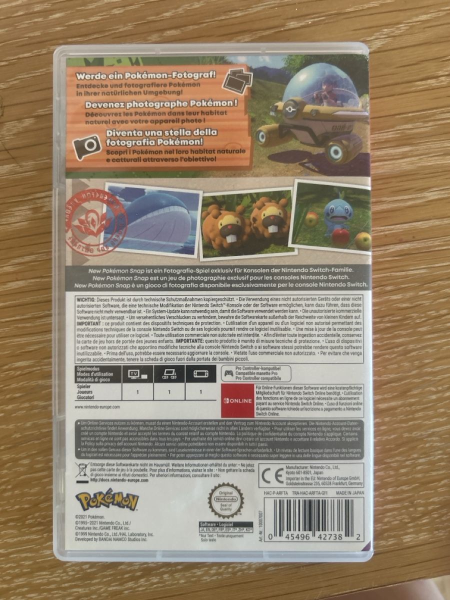 Giochi: Pokemon Snap Nintendo Switch gebraucht – Usato da Speicherschwendi venduto da lac_68np 1