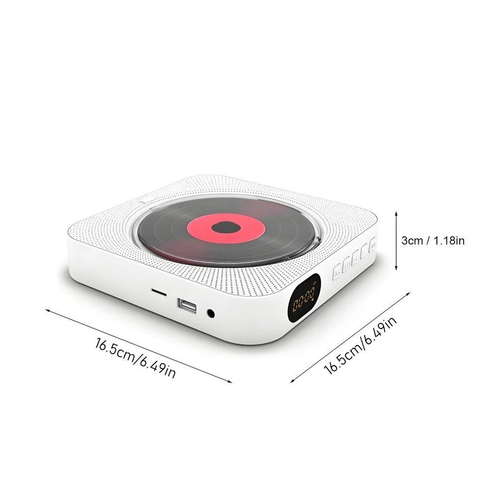 Casse acustiche: Bluetooth CD Player eingebauten HiFi Lautsprechern Desktop – Nuovo (secondo la descrizione) da Kirchdorf AG venduto da Apost008 7