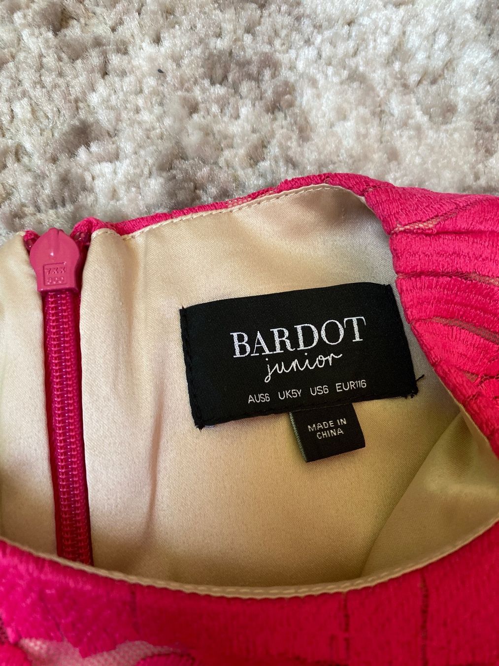 Vestiti & Gonne: Kinder Kleid BARDOT junior Gr. 116 – Usato da Füllinsdorf venduto da silberstern110 1