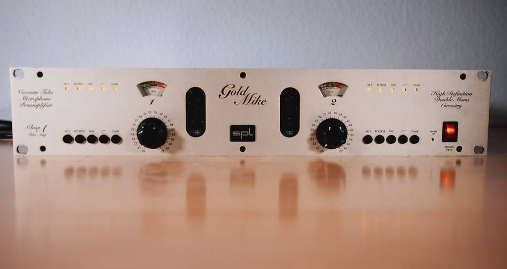 SPL Amplificatori: SPL Goldmike - 2 Kanaliger Röhren Preamp – Usato da Hinterkappelen venduto da audiowerft 1