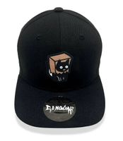Cat in Bag 3D Embroidered Snapback Cap – neu