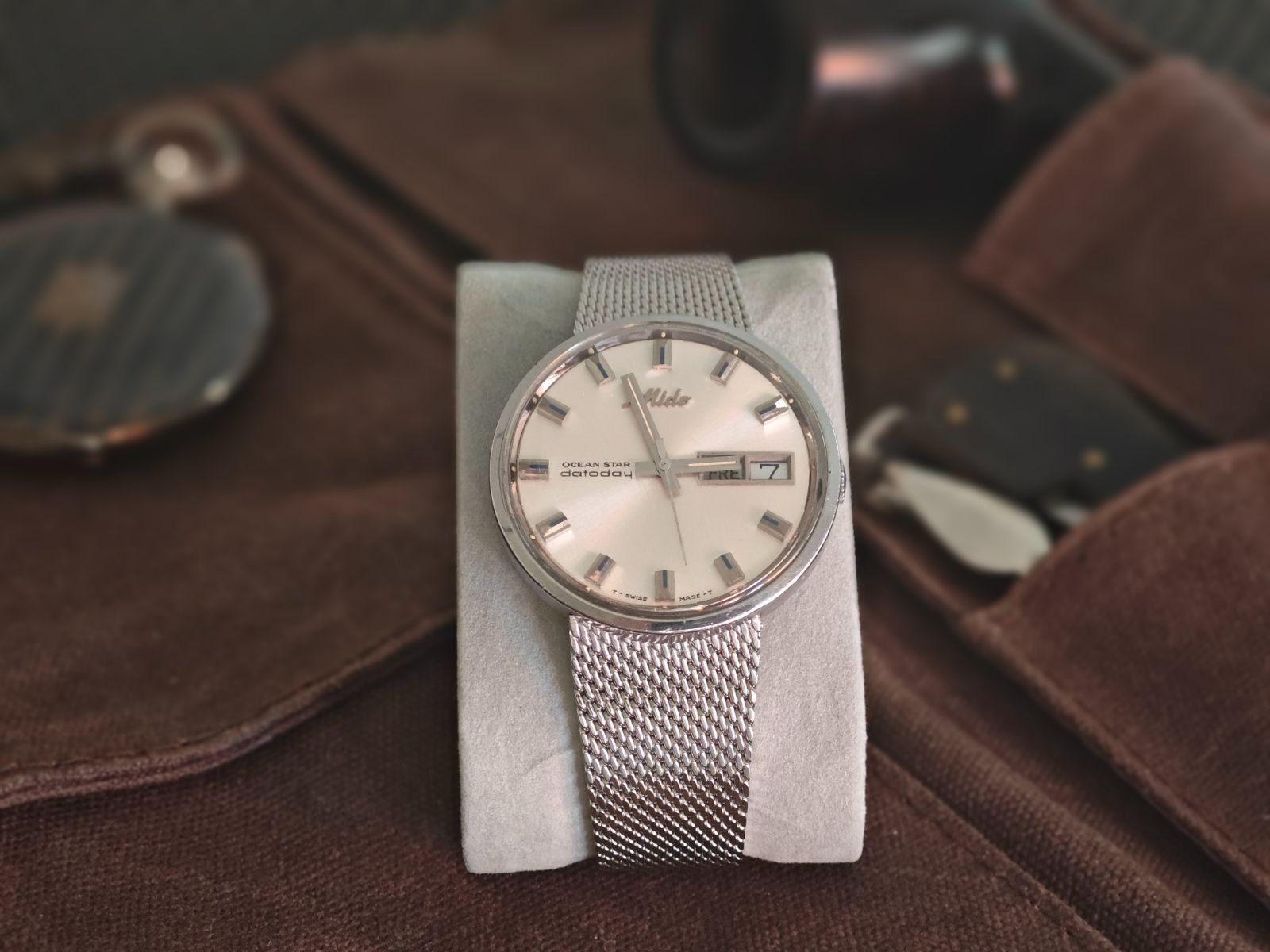 Mido Uhren: Mido Ocean Star, DATODAY, Automatikuhr, original Krone – Gebraucht aus Geuensee von FlexFellow