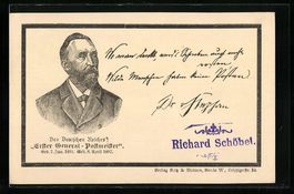 Portrait H. von Stephan, Erster General-