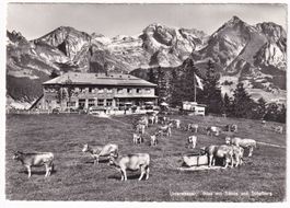 Unterwasser. Iltios mit Säntis und Schafberg  1971