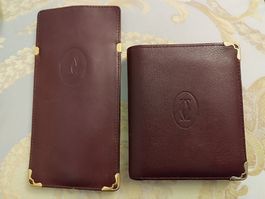 Cartier Brillenetui und Geldbörse unisex new price