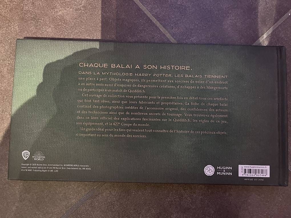 Libri: Harry Potter Le traité des balais  – Nuovo e nell'imballaggio originale da Yverdon-les-Bains venduto da car_xd5s 1
