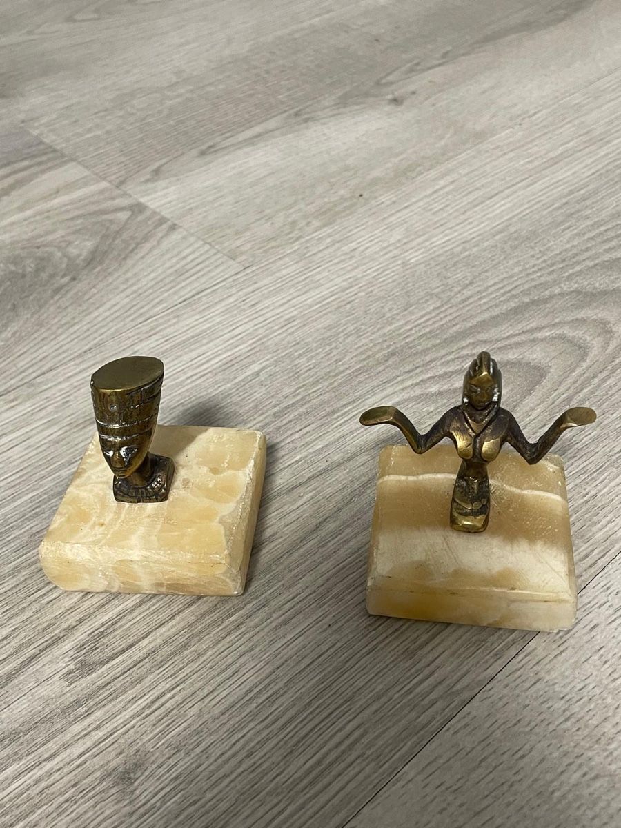 Statuette: Deux. Statuts marbre et bronze. – Usato da Montreux venduto da Pipo7878 5
