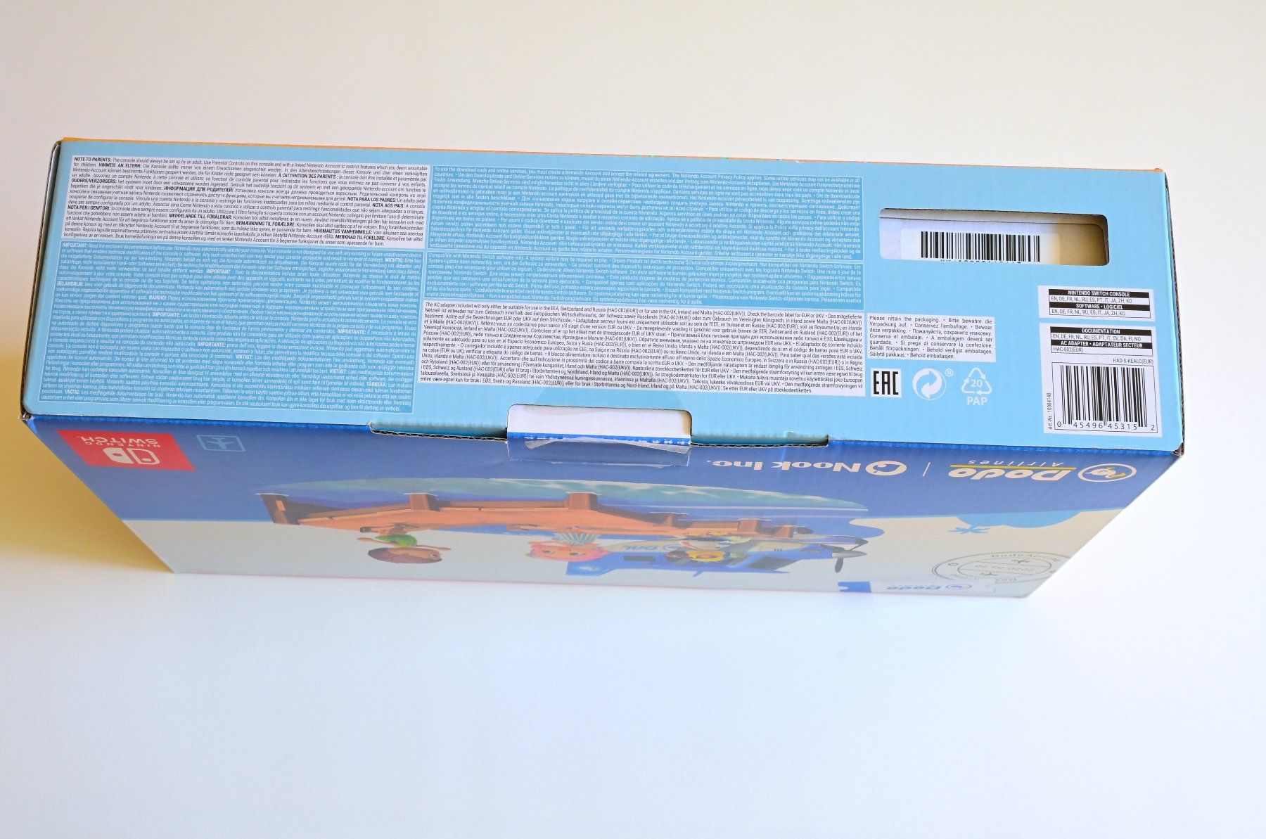 Nintendo Konsolen: Originalverpackung Nintendo Switch Konsole Animal Crossing – Neu (gemäss Beschreibung) aus Scherz von Neogeo5000 3