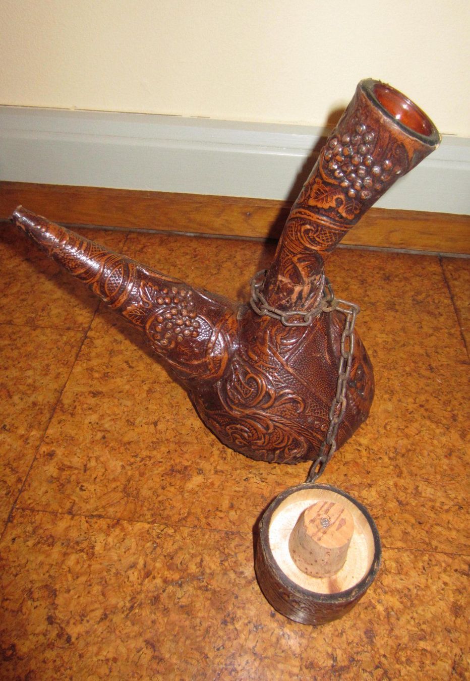Caraffe: Karaffe aus Leder – Usato da Meggen venduto da Tristar03