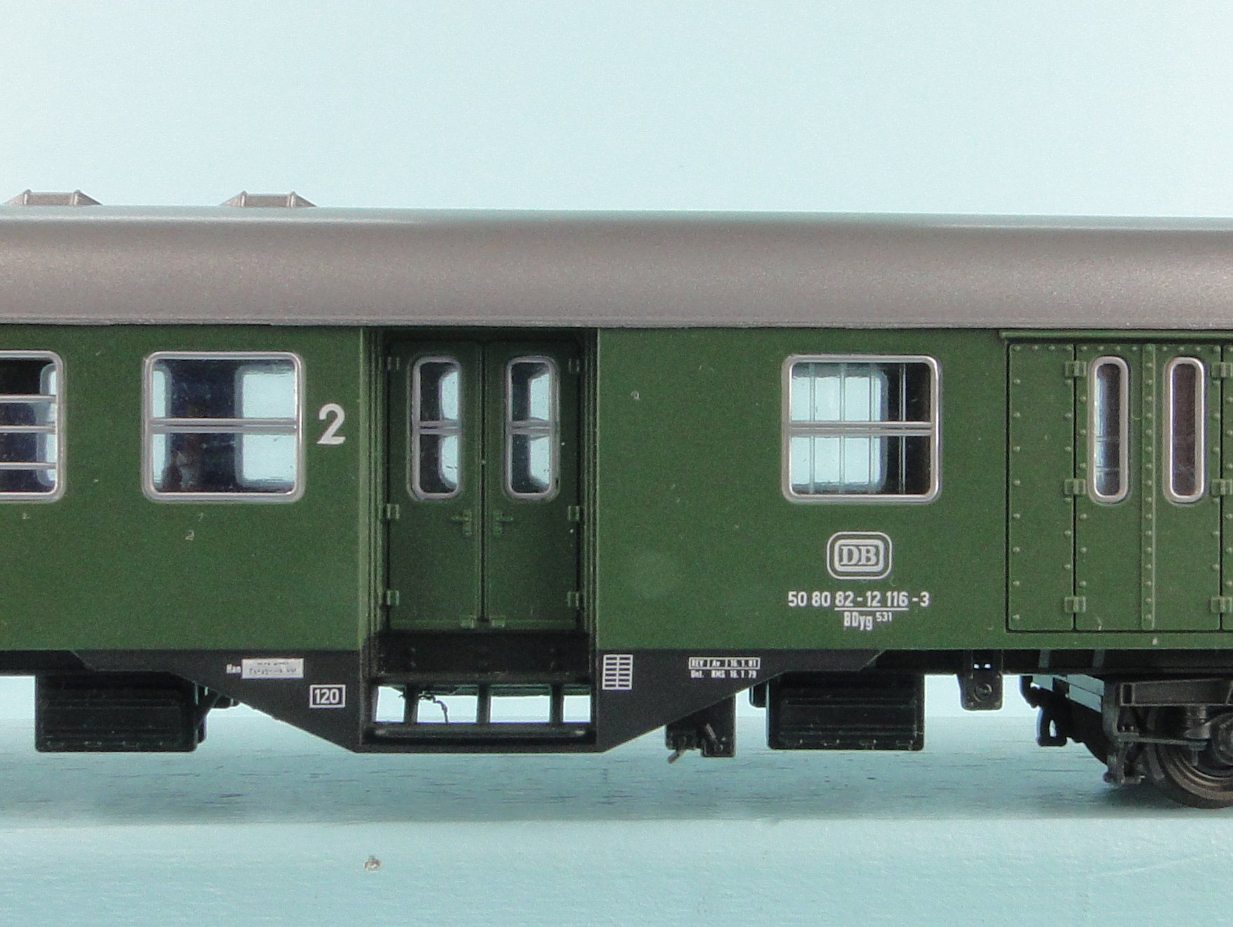 Roco Modellini di ferrovie: Roco 4253 DB Umbauwagen 2Kl./Gepäck – Usato da Bülach venduto da cann11 5