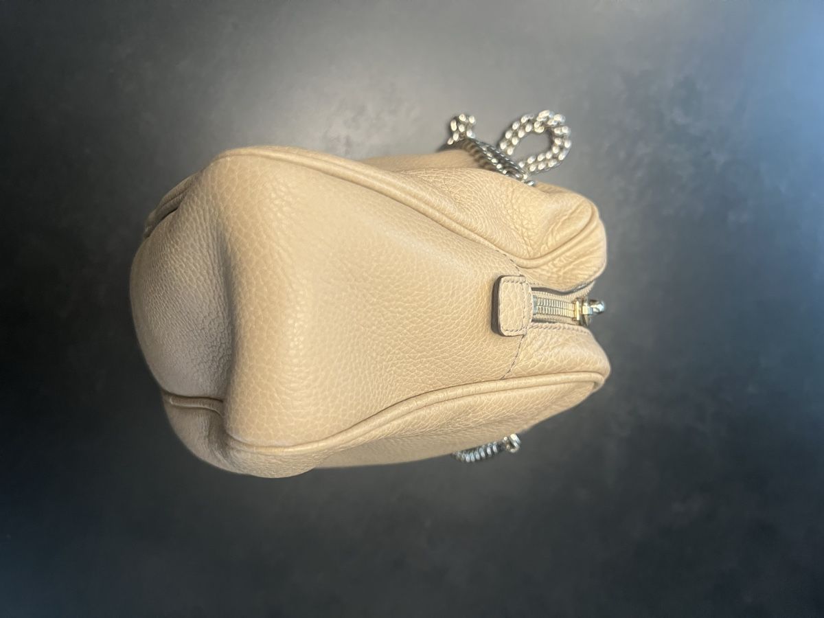Gucci Borse da donna: Gucci Soho Double Chain Bag Beige Leather – Usato da St. Gallen venduto da ProtoPlex 4