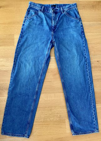 Jean UNIQLO size 32 men Wide Fit straight / 100% Coton