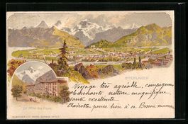Interlaken, Hotel des Alpen sowie Gesamt