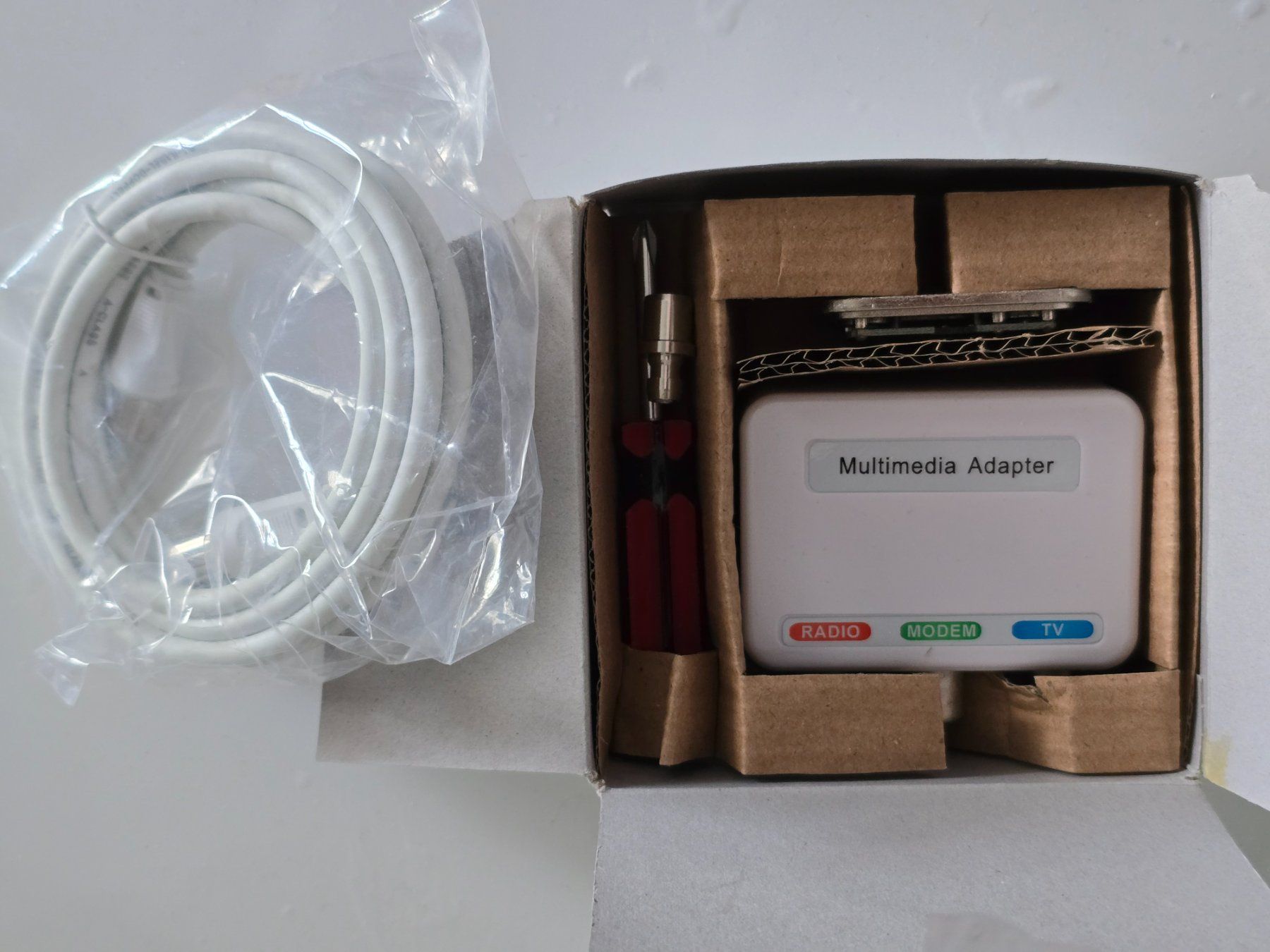 Unità & Adattatore: Multimedia Adapter - 3 Geräte – Nuovo e nell'imballaggio originale da Reinach AG venduto da softwareladen