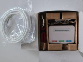 Multimedia Adapter - 3 Geräte