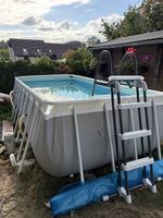 Schwimmingpool fast neu, 4 x 2 m