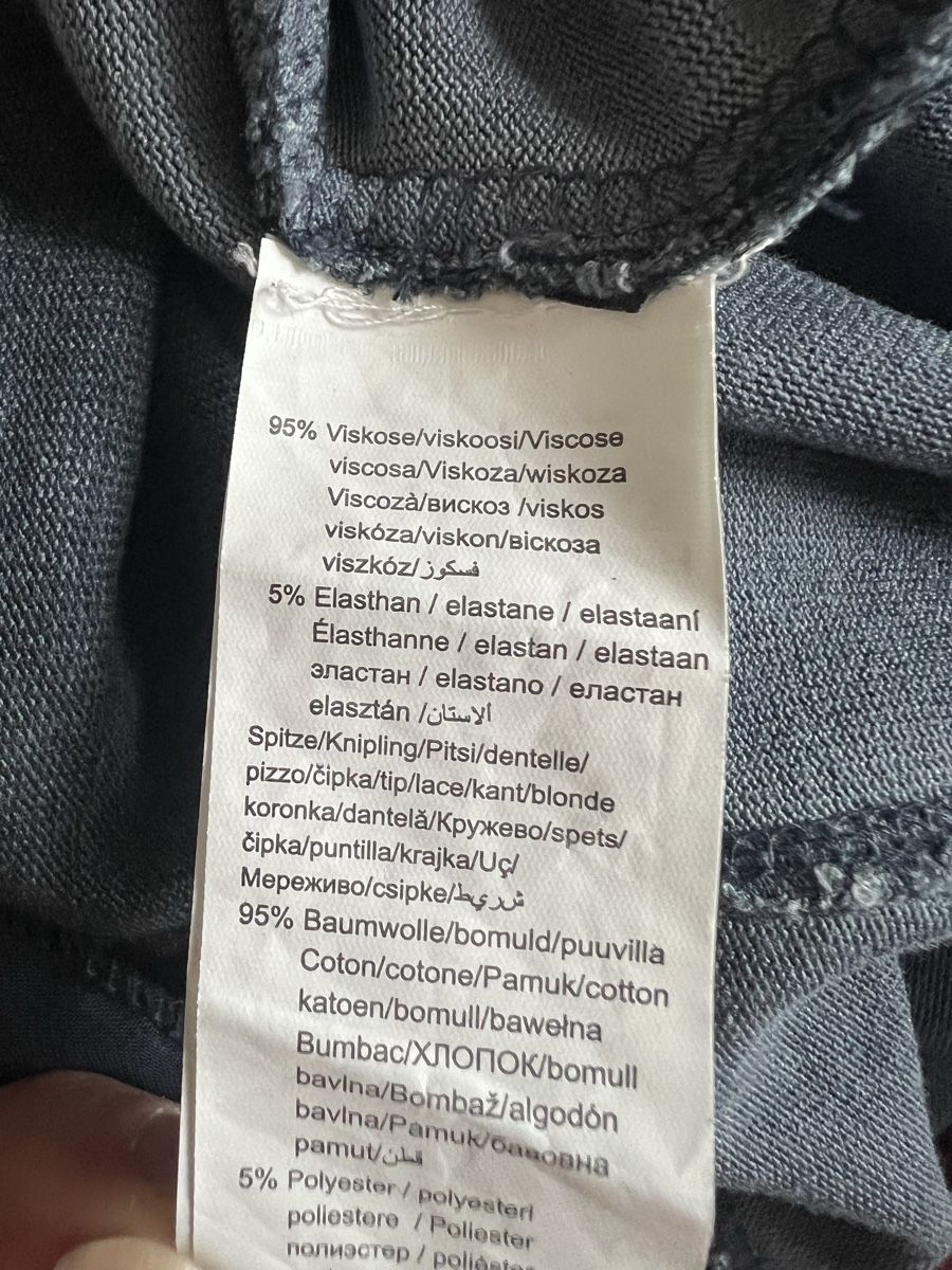 Vestiti: TESINI Kleid, Gr. 38 M / L dunkelblau – Nuovo (secondo la descrizione) da Langenthal venduto da ivet7 5