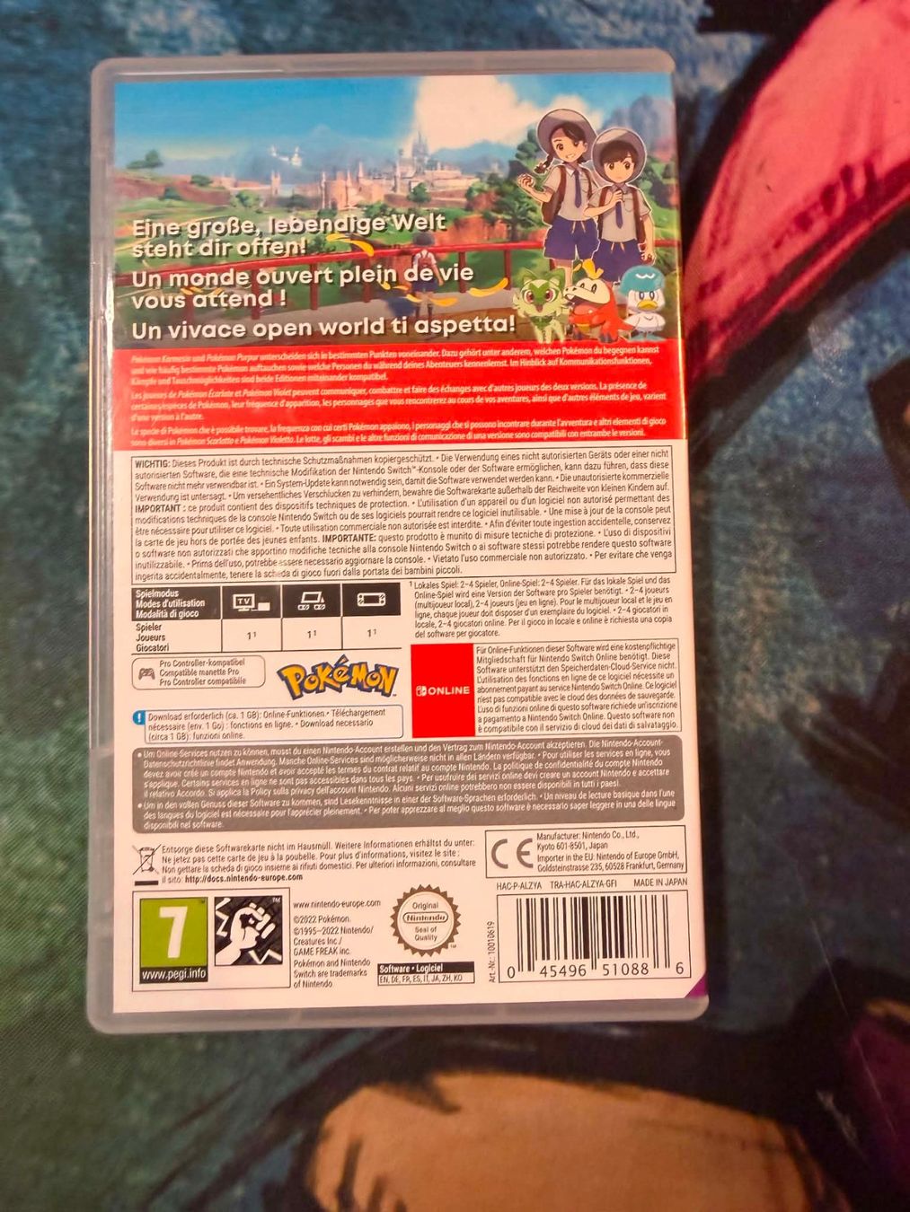 Pokémon Giochi: Pokémon Purpur Nintendo Switch – Usato da Giubiasco venduto da Ticinerd 2