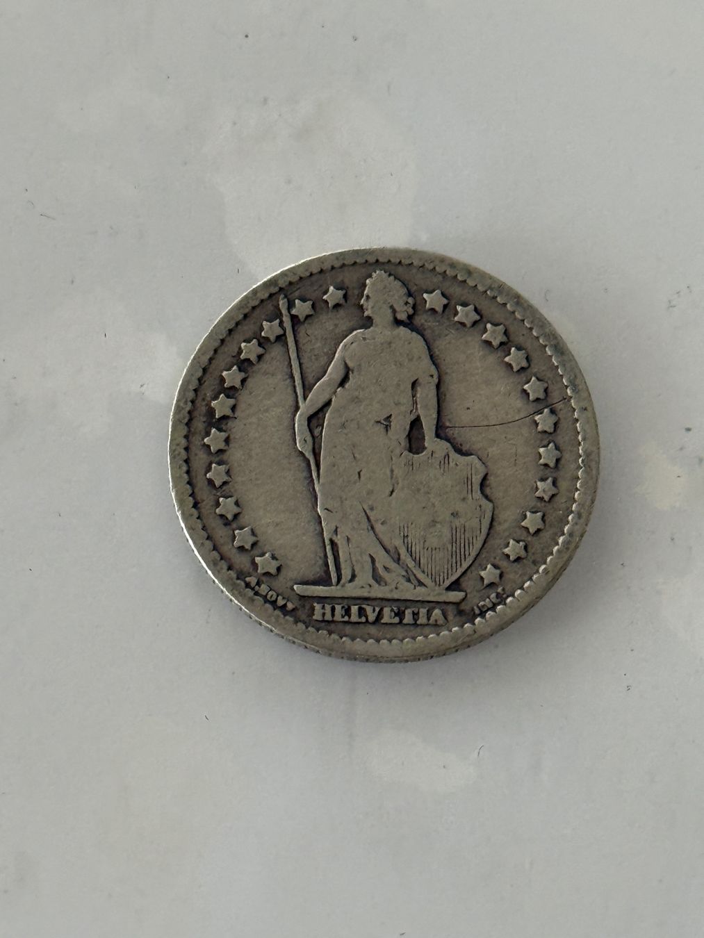 Tutti le monete: 1 Franken 1887  Rar – Usato da Wallisellen venduto da SWISS_SILVER1 1
