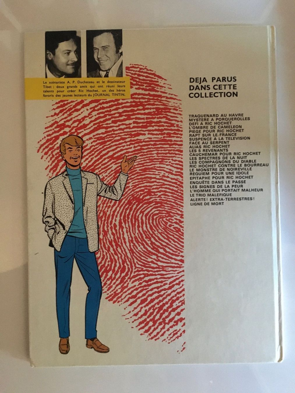 Fumetti: Ric Hochet - La ligne rouge – Usato da Commugny venduto da Alexnicolas11 4