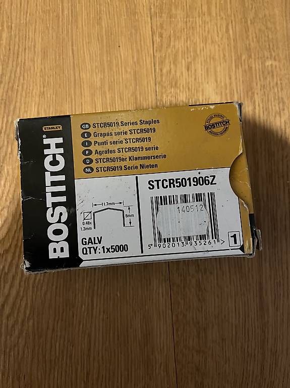 Tutti gli attrezzi: Bostitch STCR 5019er – Usato da Tägertschi venduto da Oktagon62