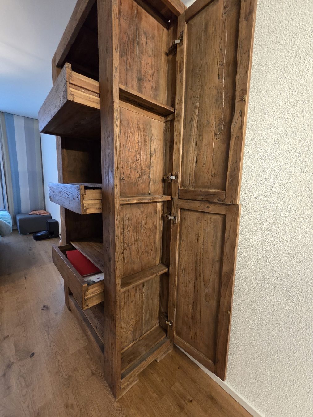 Armadi: TEAK Holz Schrank, Sekräter, Gestell – Usato da Siebnen venduto da Hgpca 5
