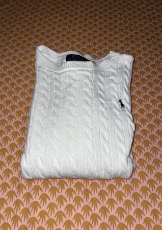 Torsadé Ralph Lauren blanc