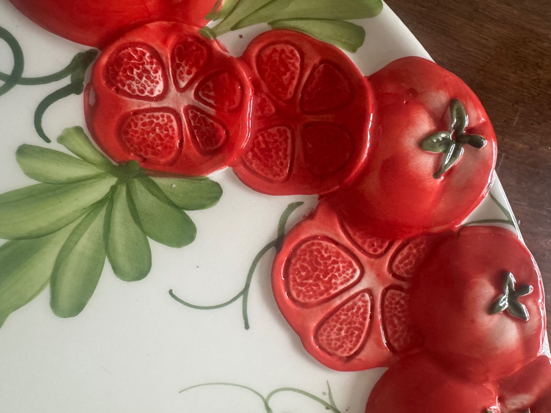 Piatti: Neuwertig. Wunderschönes Tomaten Teller – Usato da Bern venduto da Ninitto 5