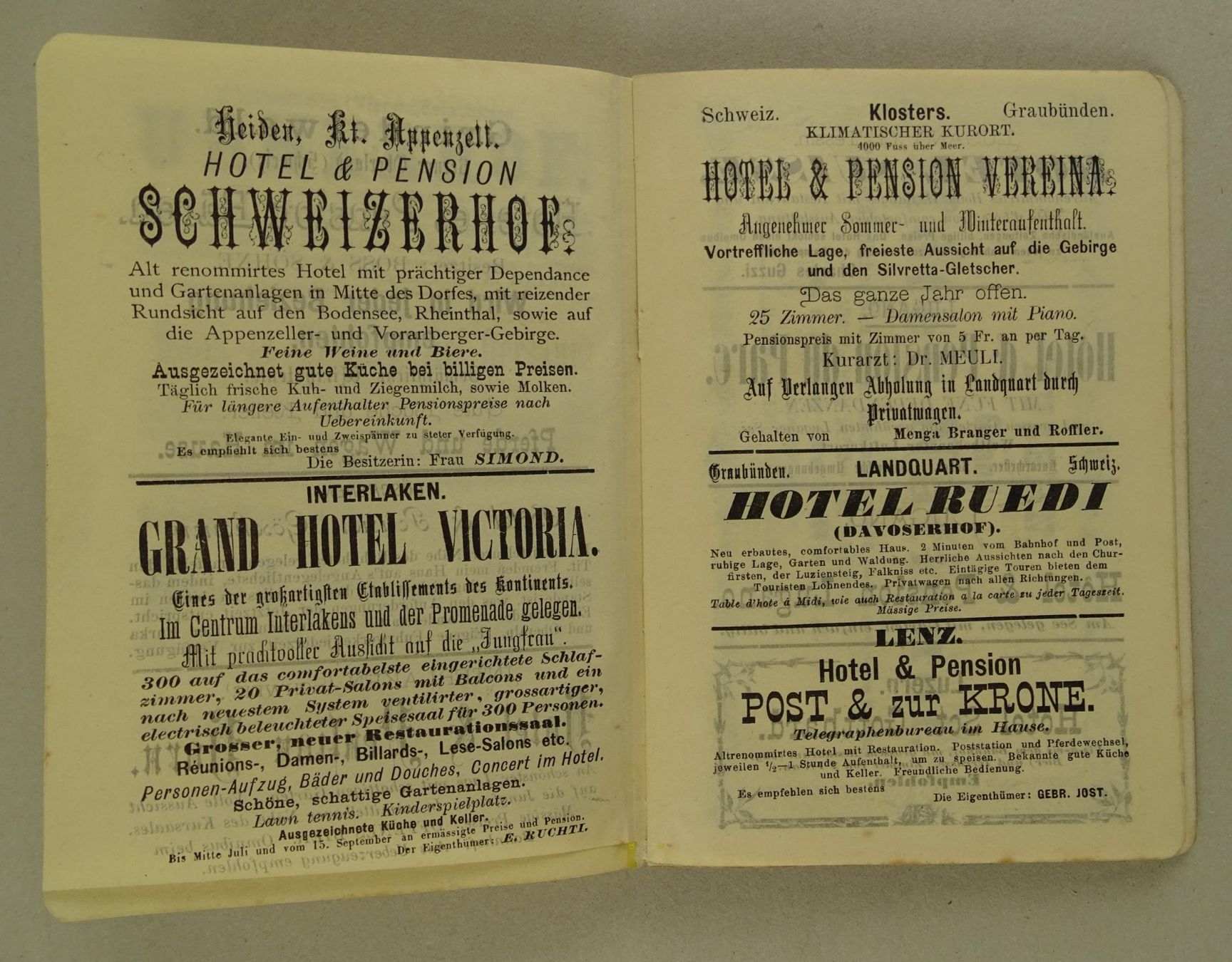 Libri: FÜHRER AUF DER GOTTHARDBAHN 1882 – Usato da Grüningen venduto da Kartensammler 7