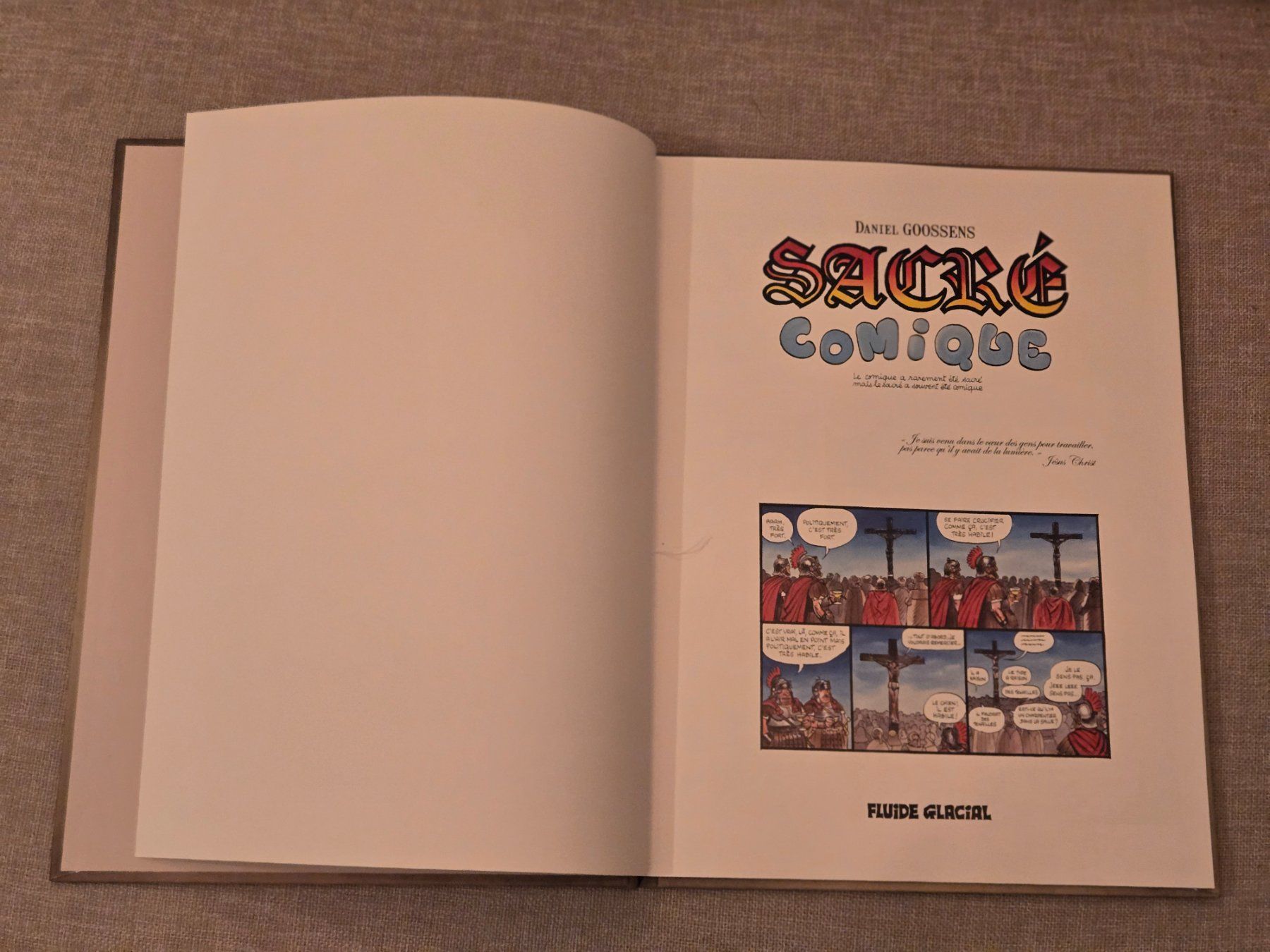 Comics: Sacré comique - Fluide glaciale - EO – Gebraucht aus Crémines von Blakedrake 4