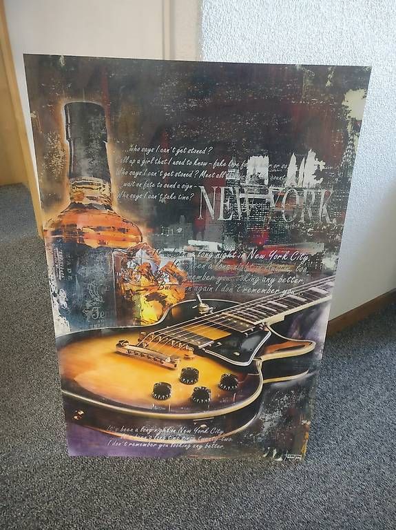 Foto & Immagini: Grosses Bild Gitarre Whiskey – Usato da Luzern venduto da BPortmannn 1