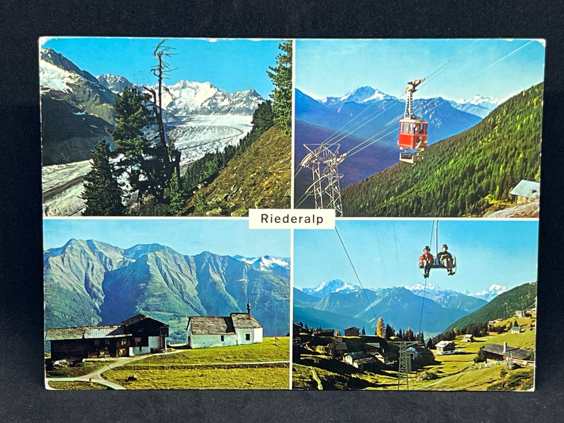 Cartoline postali: Riederalp 1920m (Wallis) – Usato da Widnau venduto da Brusi9