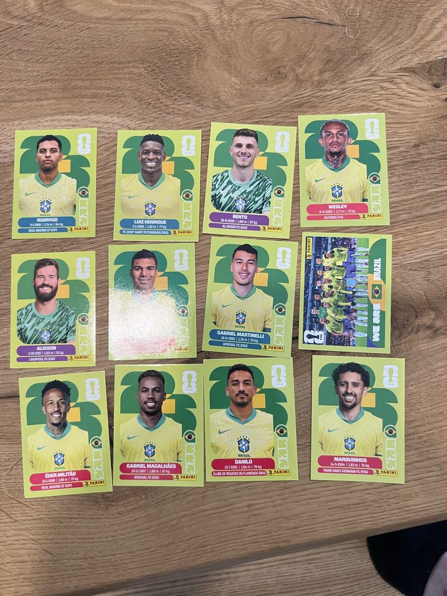 Panini Carte collezionabili: Panini Sticker WM 2026 BRA auch Tausch – Nuovo (secondo la descrizione) da Dornach venduto da SO1