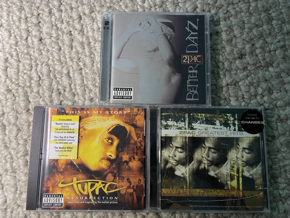 CD: 3x 2 Pac (Tupac) – Usato da Reinach AG venduto da trigger7811