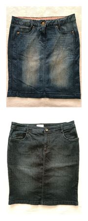 Jeansrock/Jupe Gr 42