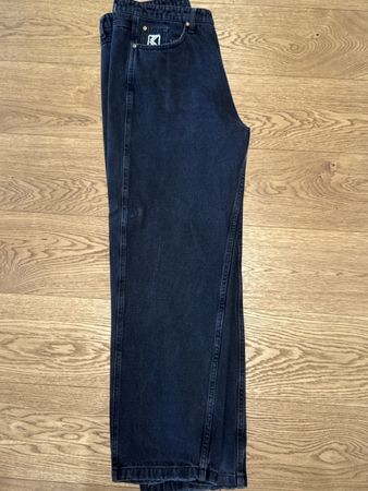 Karl Kani Men's Jeans - Size 34 - Dark Wash - Relaxed 48