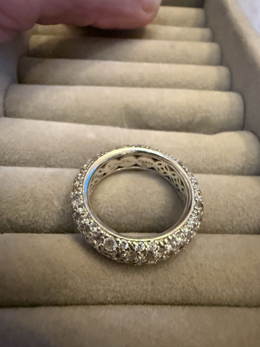 Thomas Sabo Anelli: Thomas Sabo Pavéring mit Zirkonia, Grösse 52 – Nuovo (secondo la descrizione) da Habsburg venduto da franziska_81 1