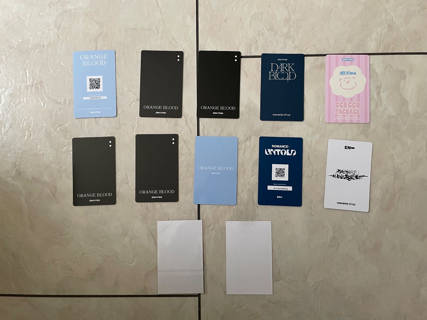 Sammelbilder & Trading cards: Enhypen photocards – Neu (gemäss Beschreibung) aus Uetikon am See von m1384 1