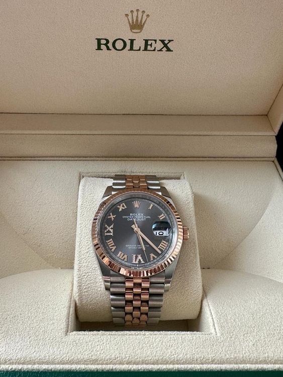 Rolex Damen Uhr Oyster Perpetual 18kt Kaufen auf Ricardo