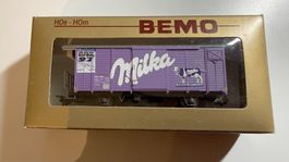 Bemo RhB Gbk-v 5603 - Milka Werbewagen -Verpackung Goldfarb.