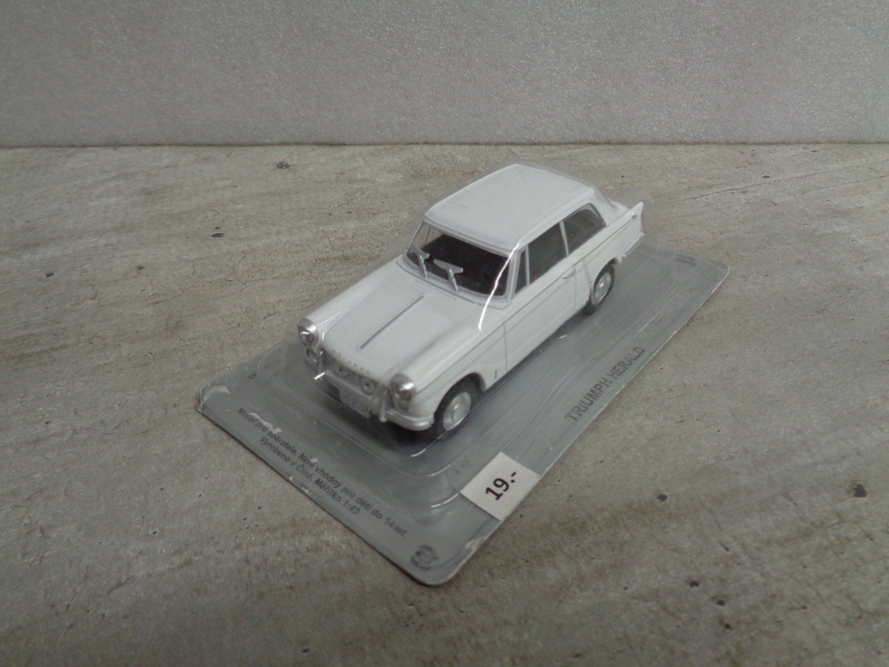 Triumph Modellini d'auto: Ist 1:43 Triumph Herald – Nuovo e nell'imballaggio originale da Reconvilier venduto da rallycar 5