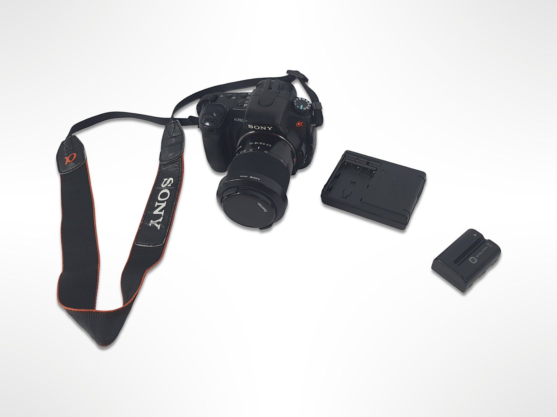 Sony Fotocamera: Sony α350 mit 18-70mm Objektiv, 14.2 MP – Usato da Suhr venduto da Restwert_Suhr